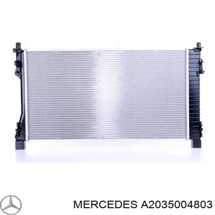 A2035004803 Mercedes радіатор охолодження двигуна