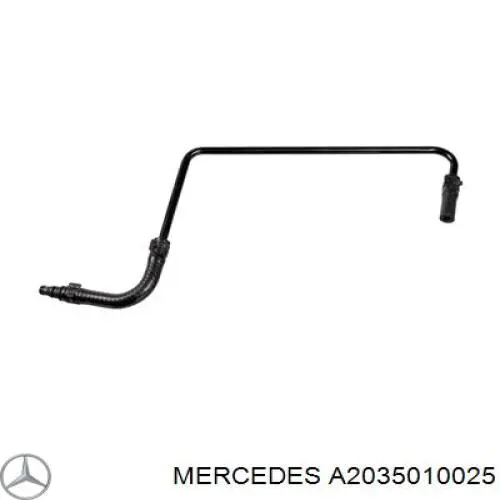 Купити A2035010025 Mercedes Шланг розширювального бачка, верхній