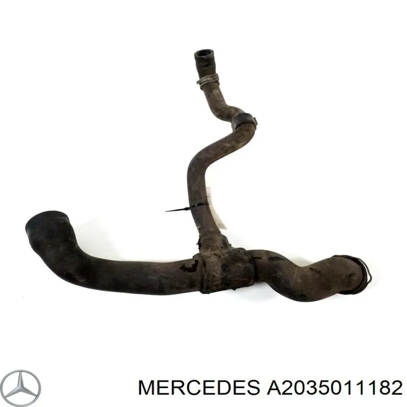 Шланг/патрубок радіатора охолодження, нижній Mercedes A2035011182 ціна, від 19.00 USD