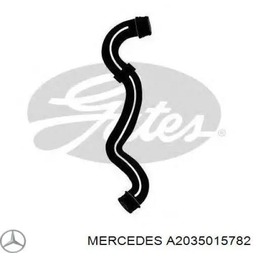 Шланги системи охолодження Mercedes A2035015782