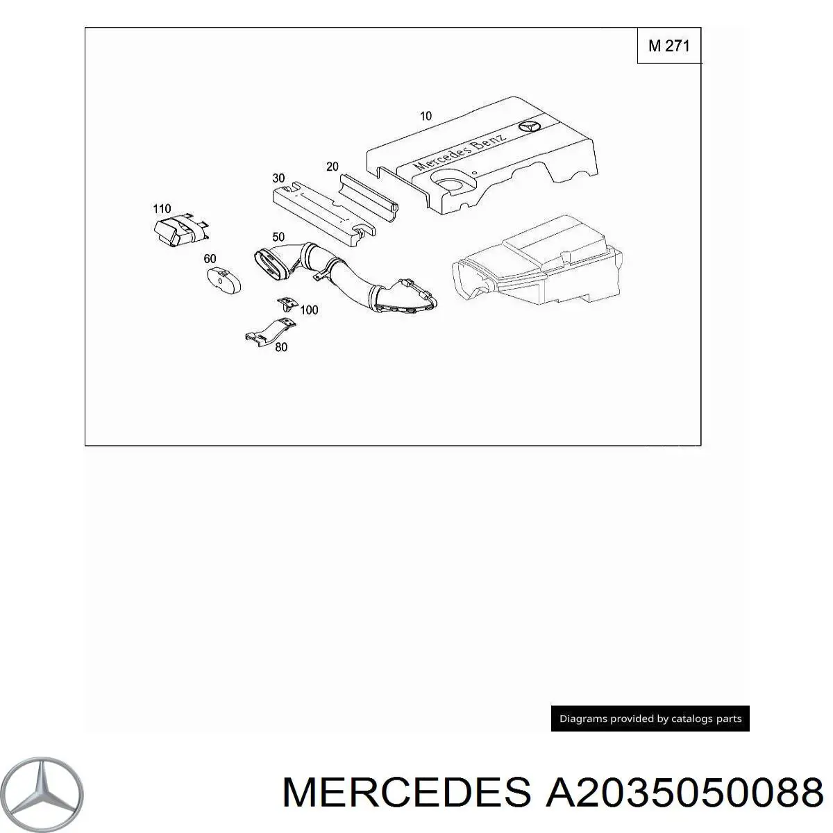  A2035050088 Mercedes