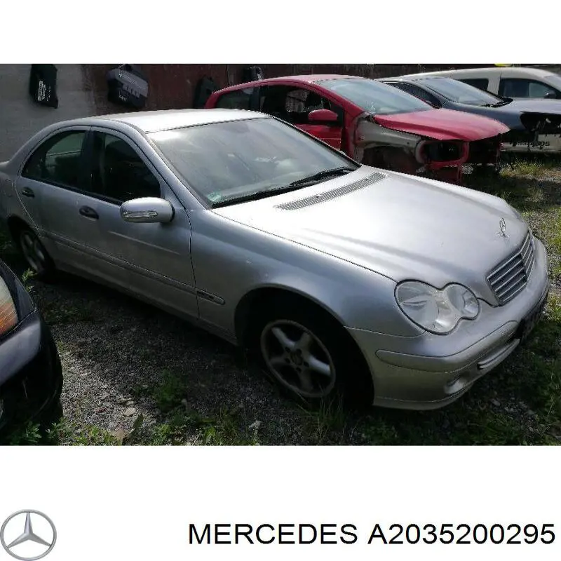 Шланг/патрубок интеркуллера A2035200295 Mercedes