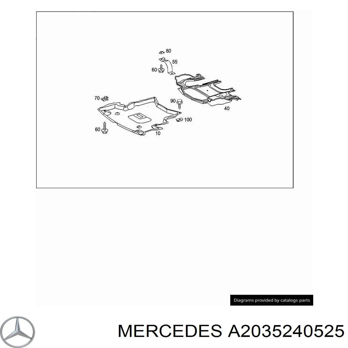A2035240525 Mercedes 