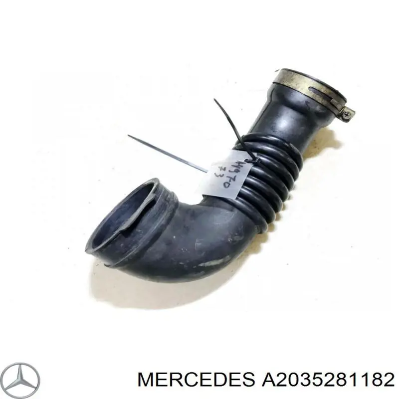 Купити A2035281182 Mercedes Шланг/патрубок интеркуллера