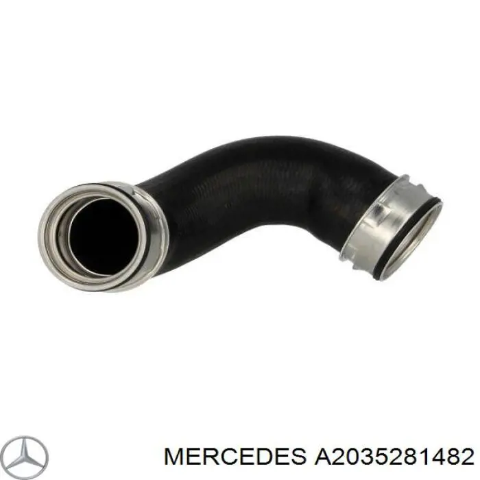 Шланг/патрубок интеркуллера Mercedes A2035281482 ціна, від 12.67 USD
