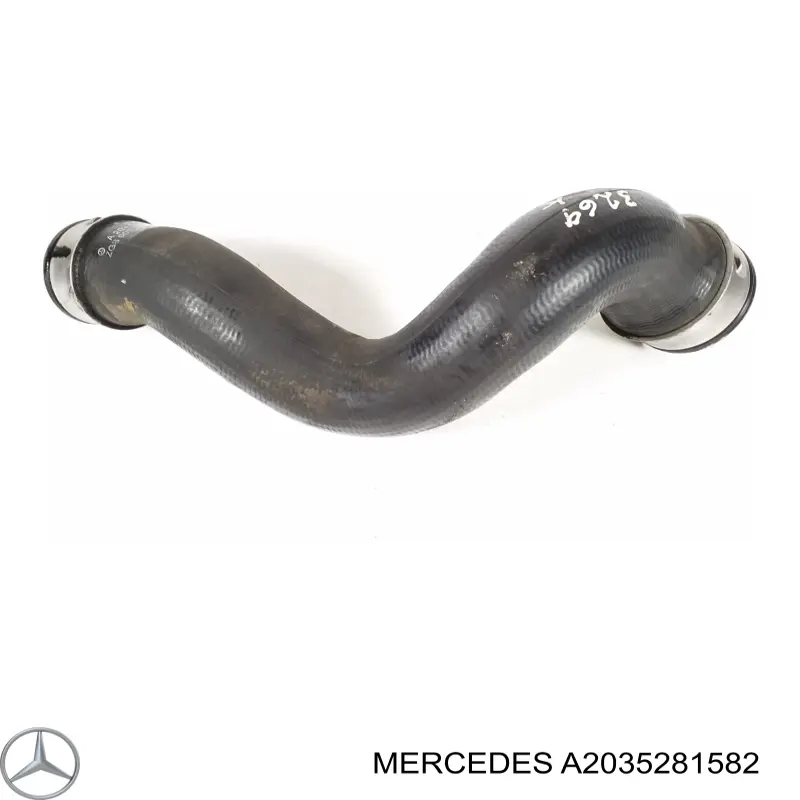 Купити A2035281582 Mercedes Шланг/патрубок интеркуллера