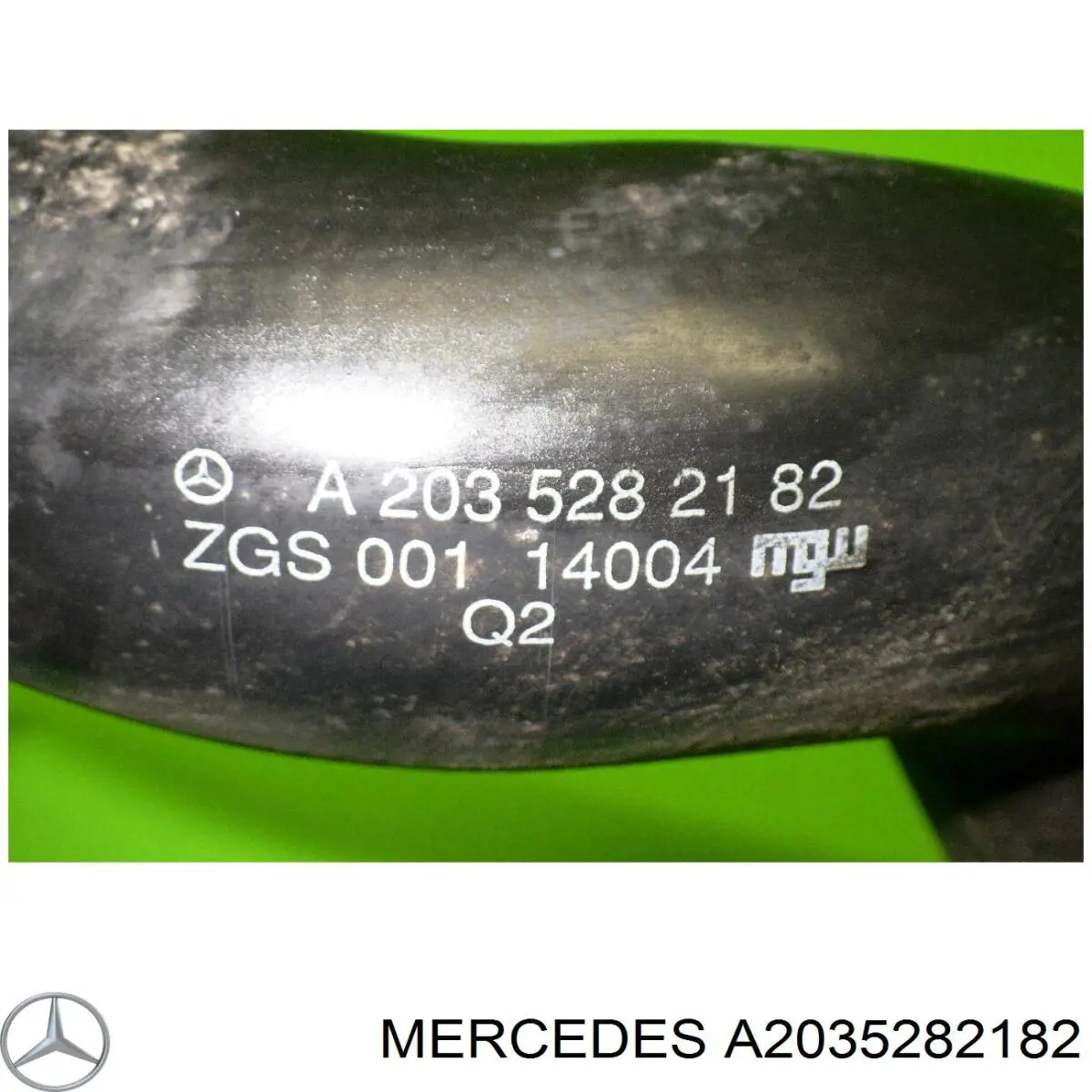 Шланг/патрубок інтеркуллера Mercedes A2035282182
