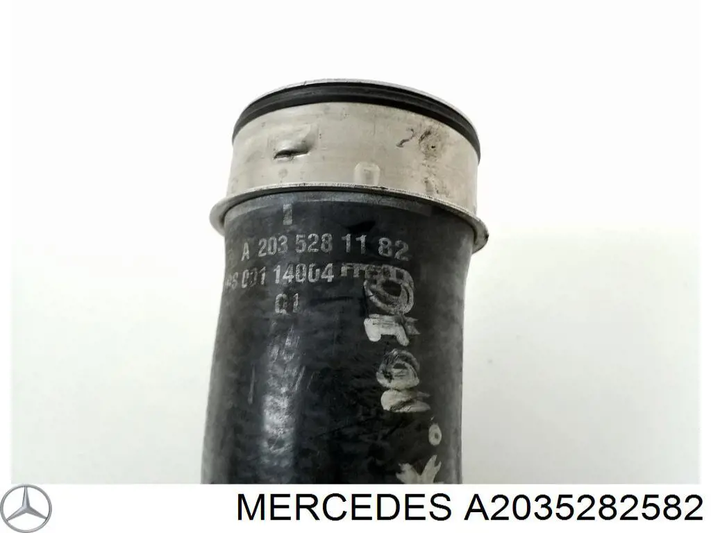 Трубка, що нагнітається Mercedes A2035281982