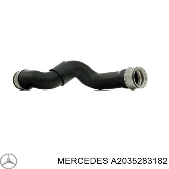 Купити A2035283182 Mercedes Шланг/патрубок интеркуллера