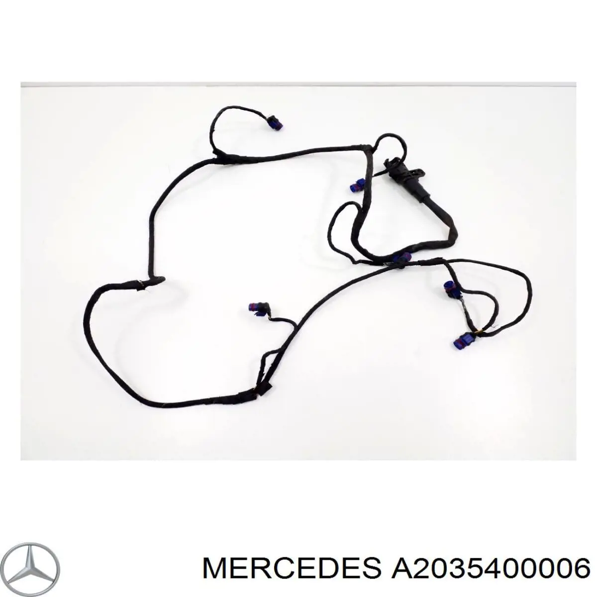 Кабель / дріт парктроніка бампера, переднього Mercedes A2035400006 ціна, від 38.01 USD