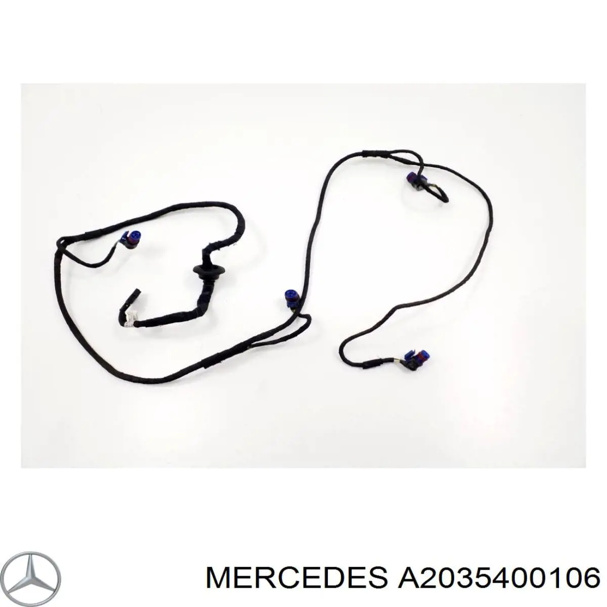 Кабель / дріт парктроніка бампера, заднього Mercedes A2035400106 ціна, від 38.00 USD