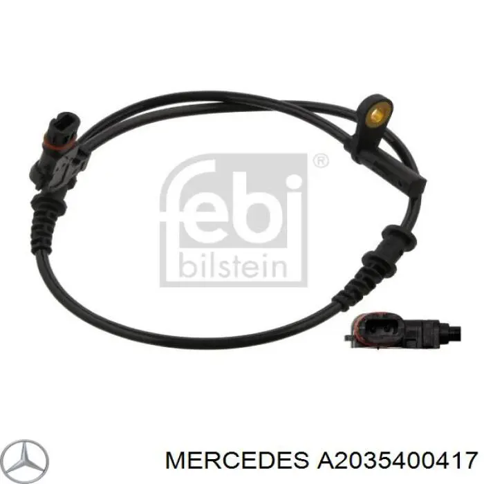 Датчик ABS передній Mercedes A2035400417 ціна, від 12.67 USD