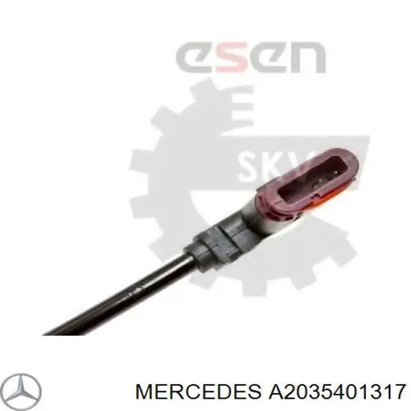 Датчик АБС задній лівий Mercedes A2035401317 ціна, від 20.51 USD