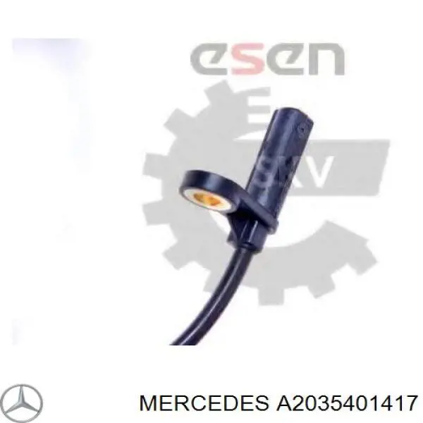 Купити A2035401417 Mercedes Датчик АБС (ABS) задній, правий