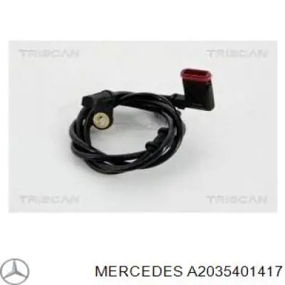 Датчик АБС (ABS) задній, правий A2035401417 Mercedes