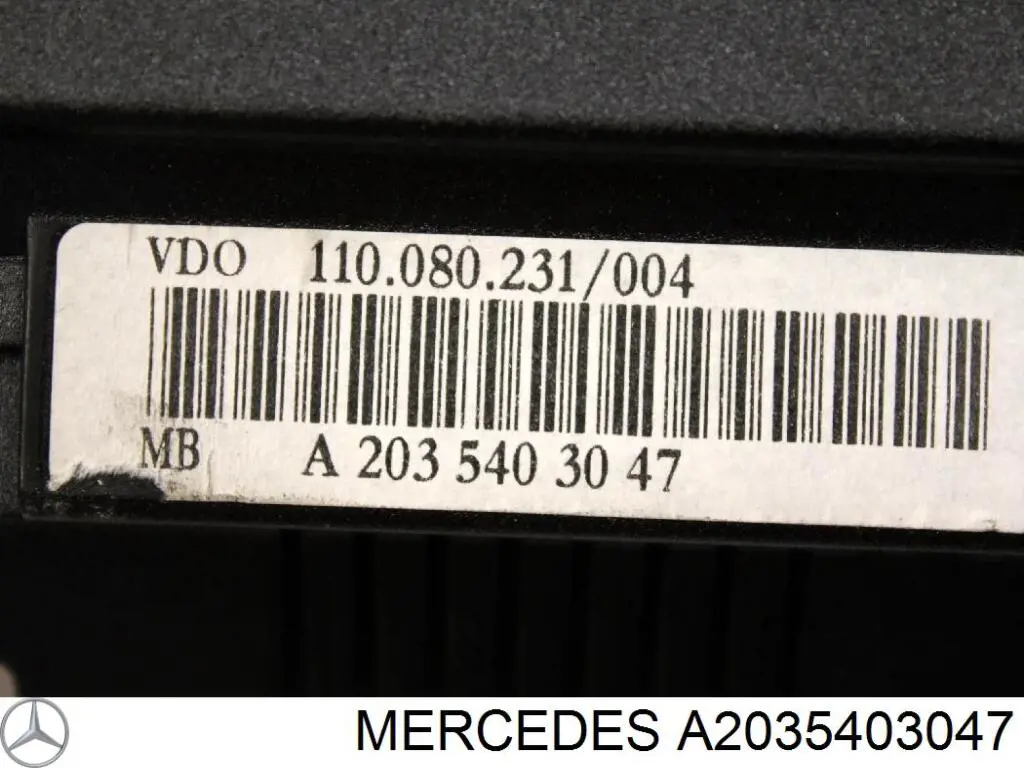 Купити A203540184880 Mercedes Прилади управління