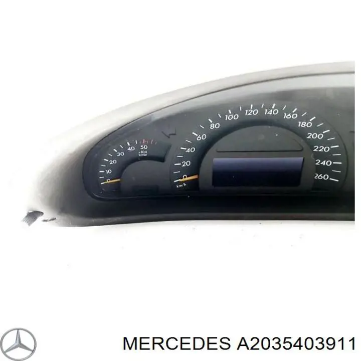A2035403911 Mercedes приладова дошка-щиток приладів
