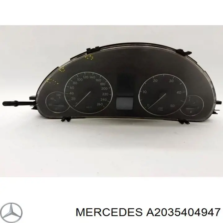 щиток приладу Mercedes A2035404947 ціна, від 78.74 USD