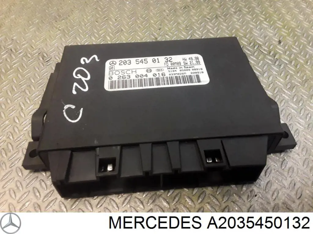 Модуль керування (ЕБУ) парктроніком Mercedes A2035450132 ціна, від 16.47 USD