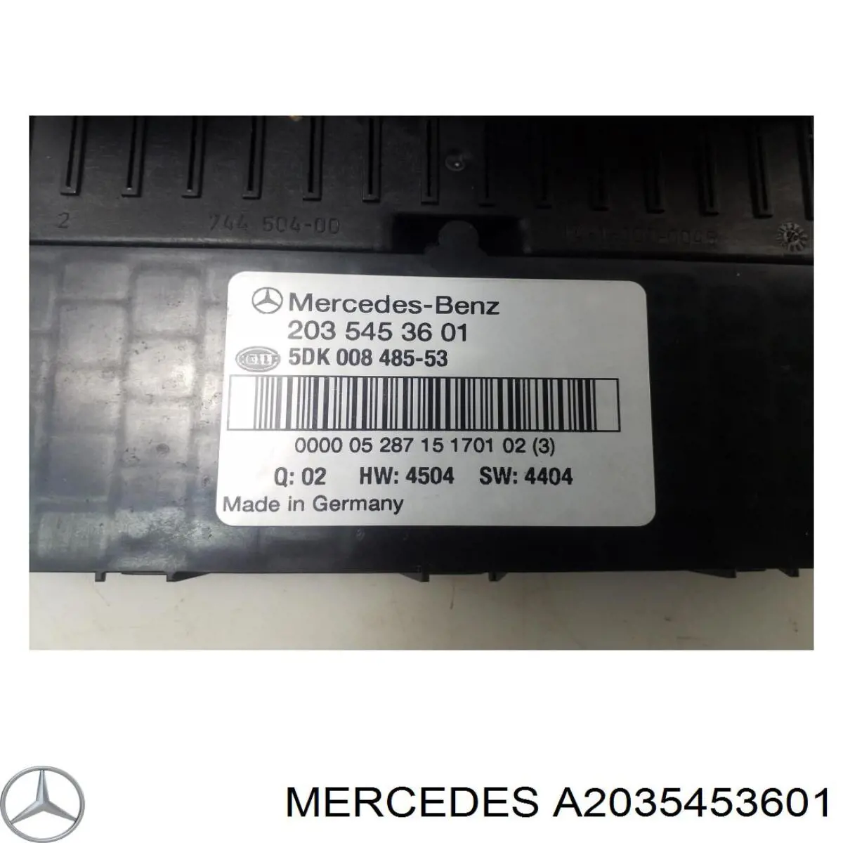 Блок керування сигналами SAM Mercedes A2035453601 ціна, від 73.41 USD