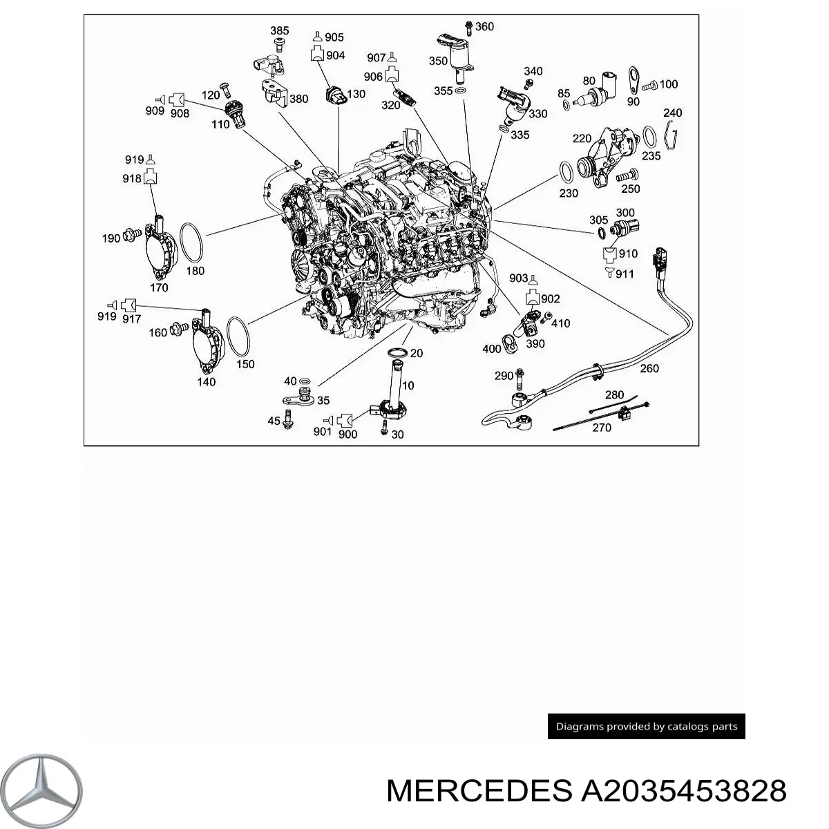 A2035453828 Mercedes 