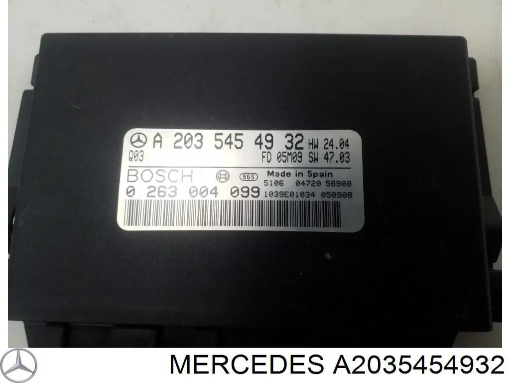  Mercedes A2035454932 ціна, від 12.65 USD