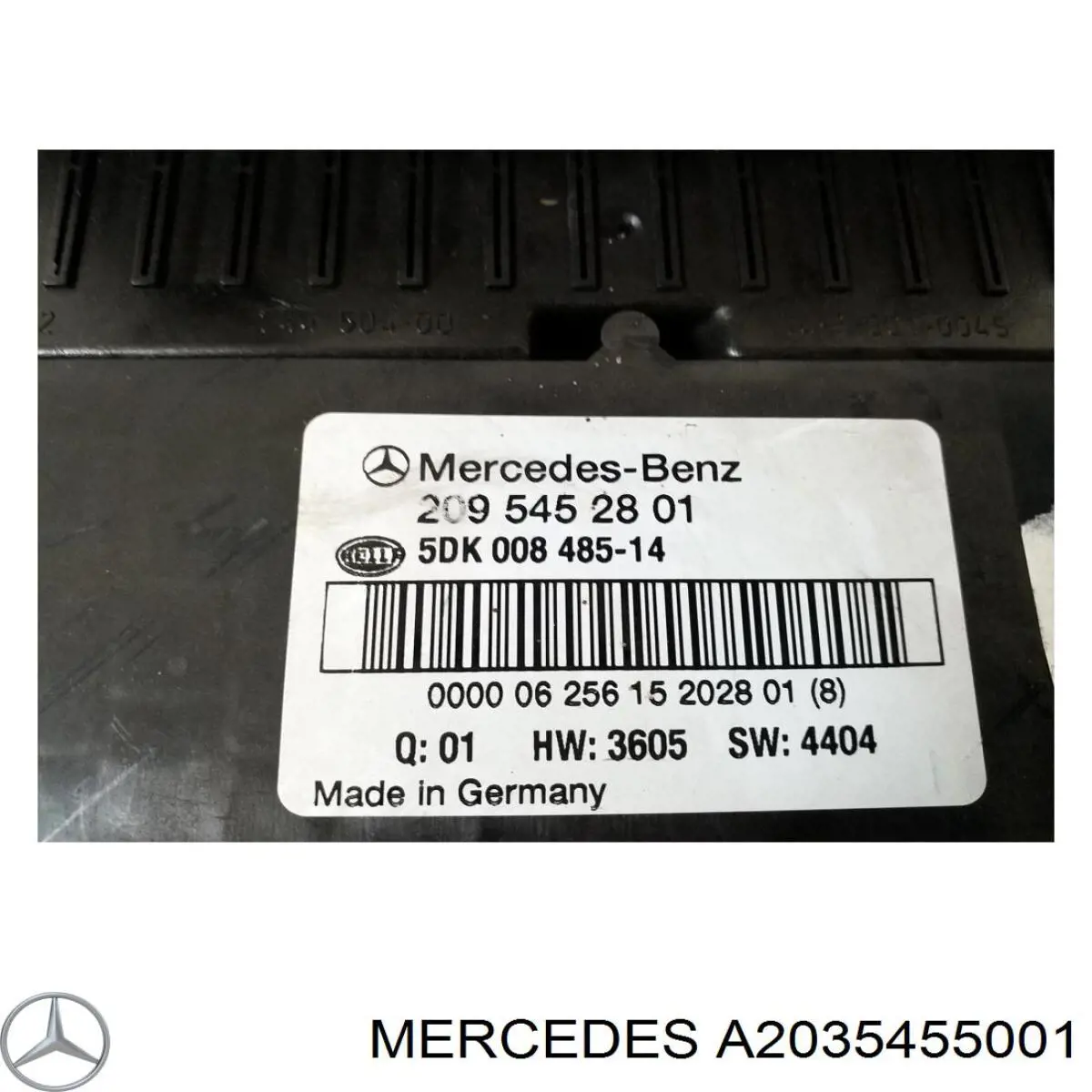 Блок управління сигналами SAM Mercedes A2035455001