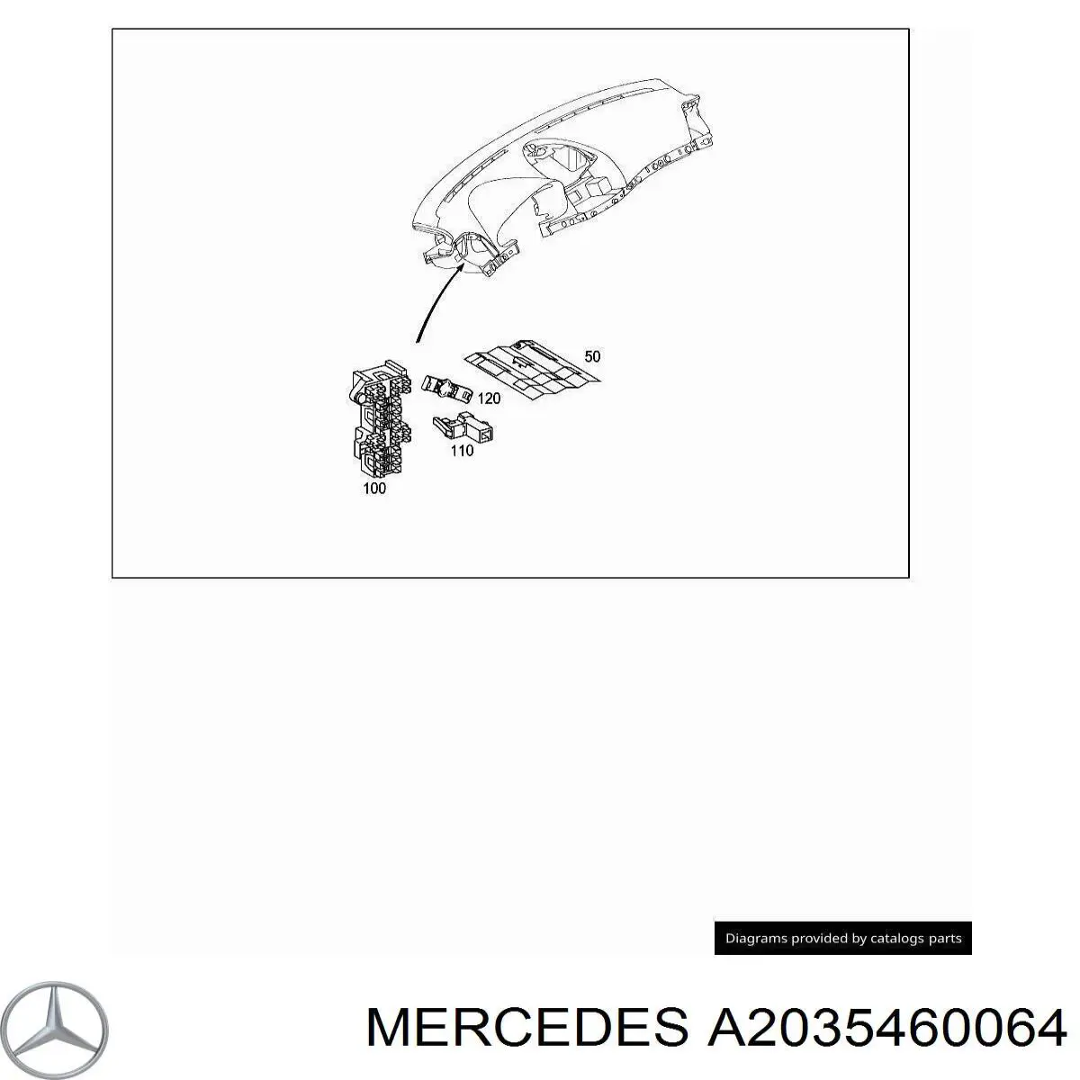 A2035460064 Mercedes 