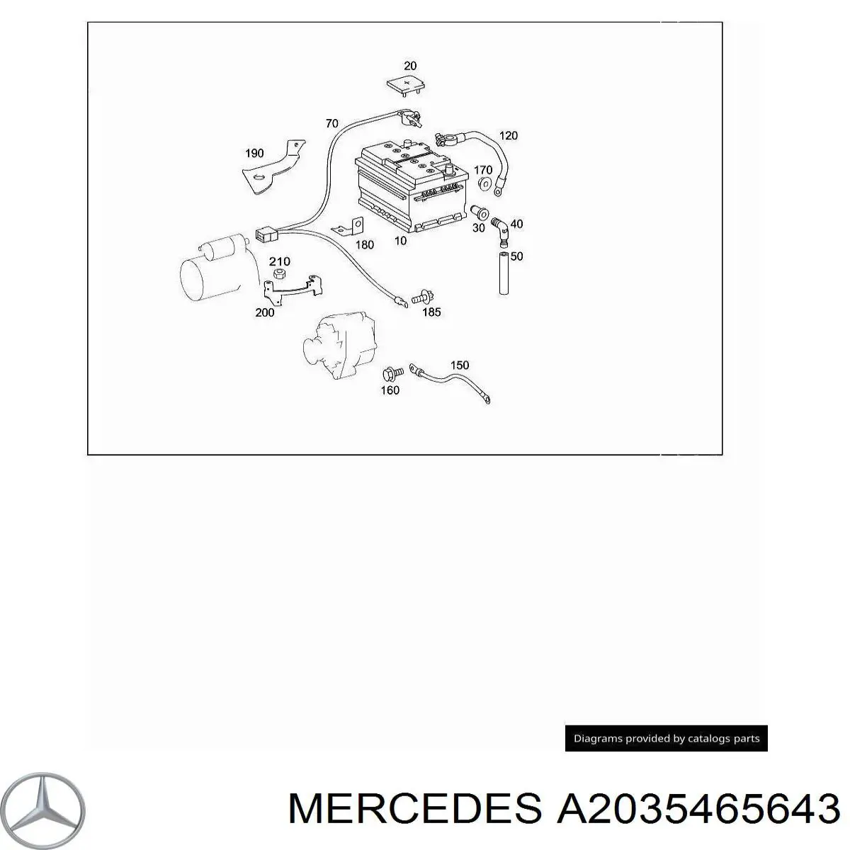 A2035465643 Mercedes 