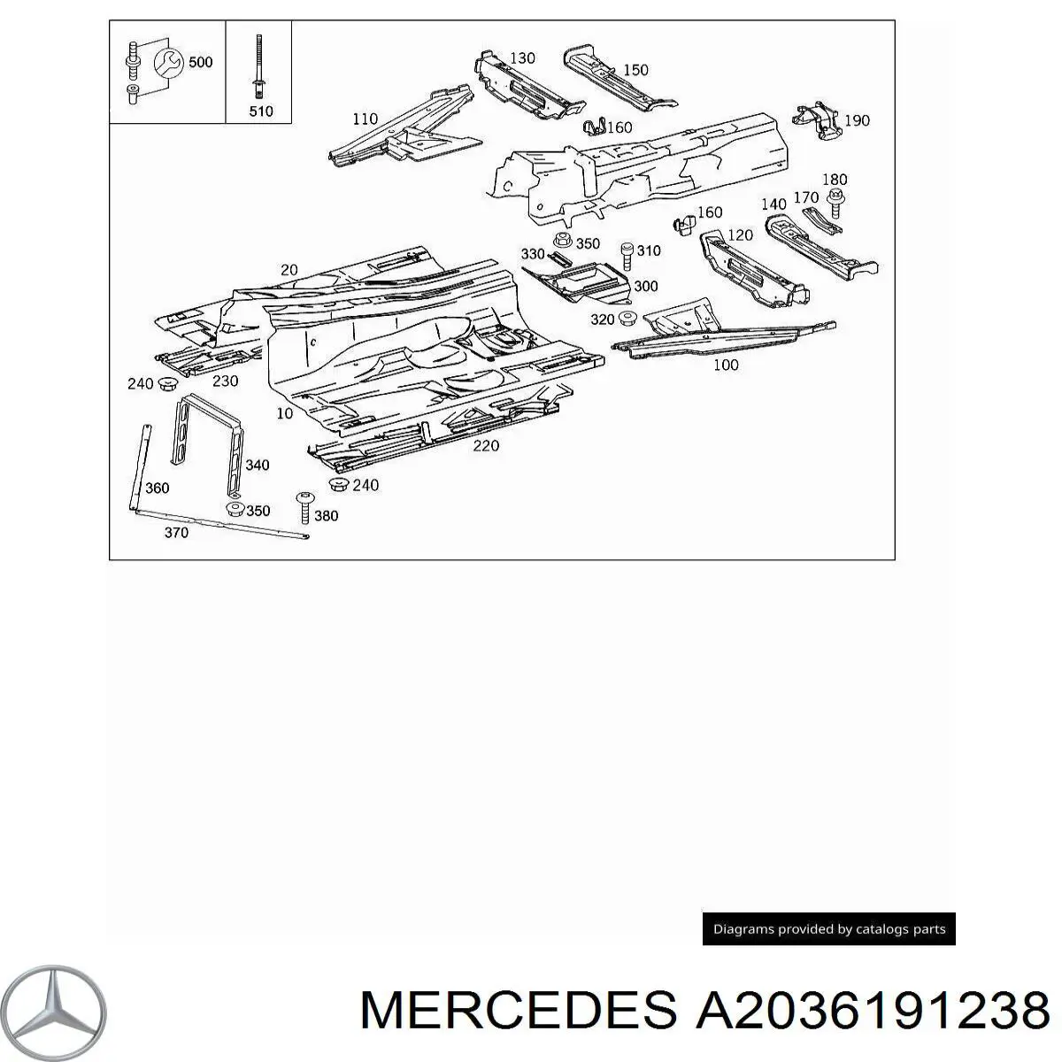  A2036191238 Mercedes