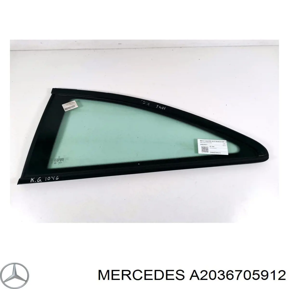 Скло багажника, ліве Mercedes A2036705912 ціна, від 62.08 USD