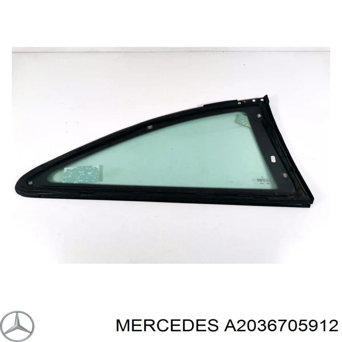 A2036705912 Mercedes Скло багажного відсіку, ліве