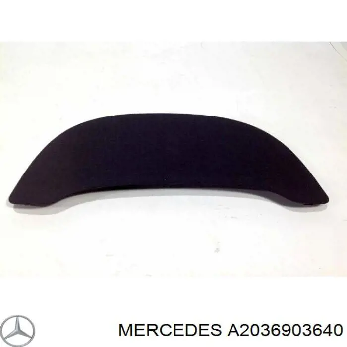 A2036903640 Mercedes Обшивка стійки кузова внутрішня, середня нижня права