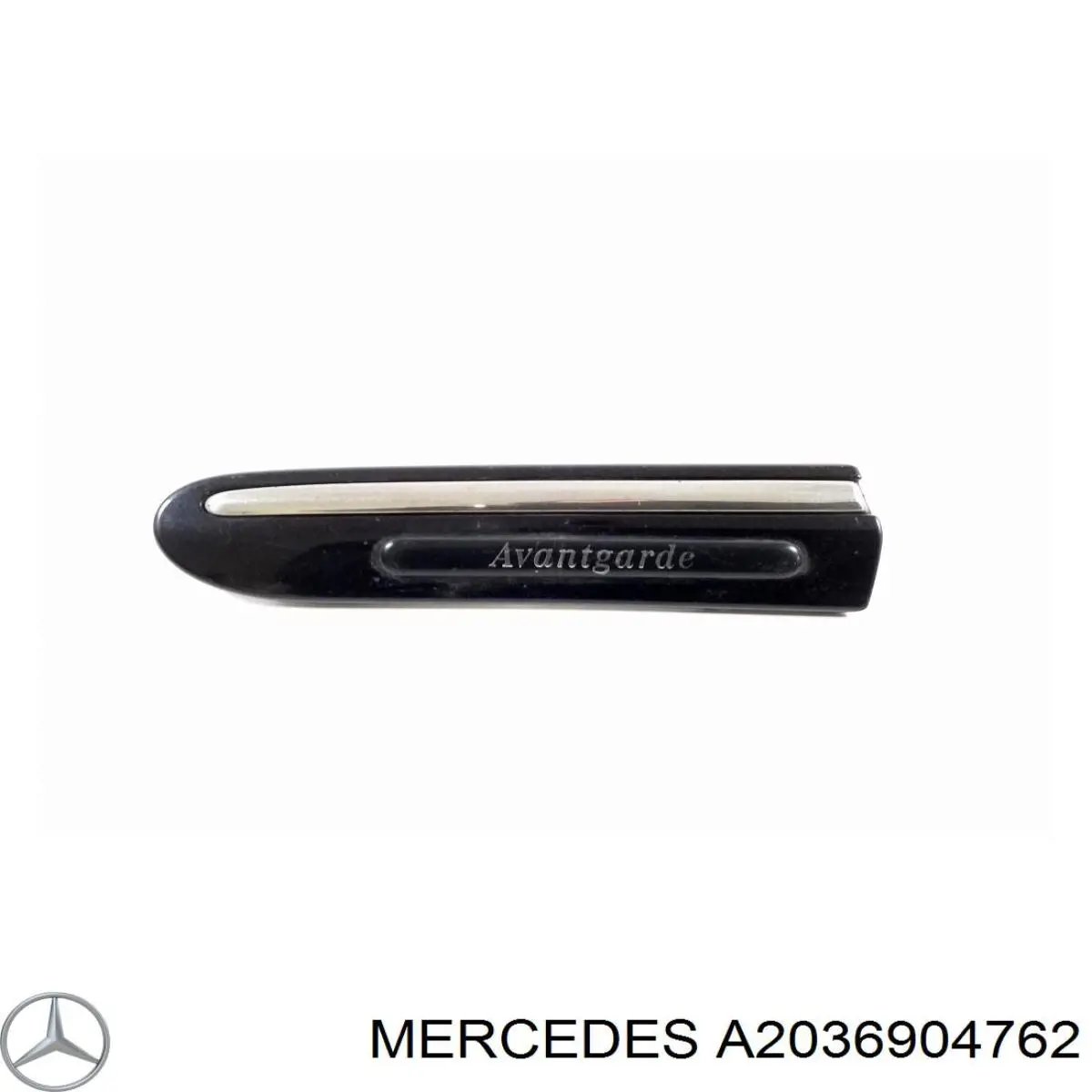 Купити A2036904762 Mercedes Молдинг переднього лівого крила