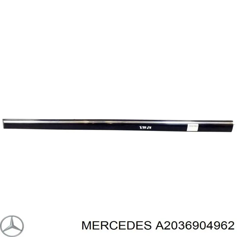 A2036904962 Mercedes Молдинг передніх лівих дверей