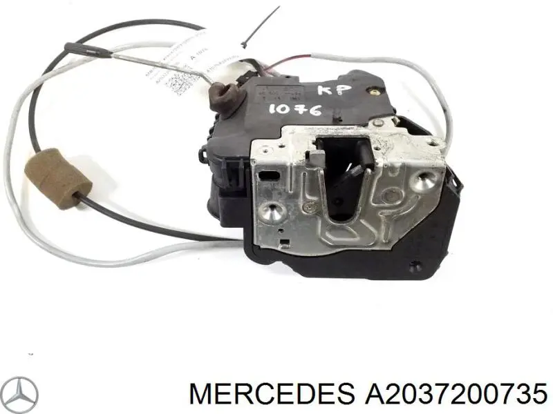 A2037200735 Mercedes Замок задніх дверей, лівих