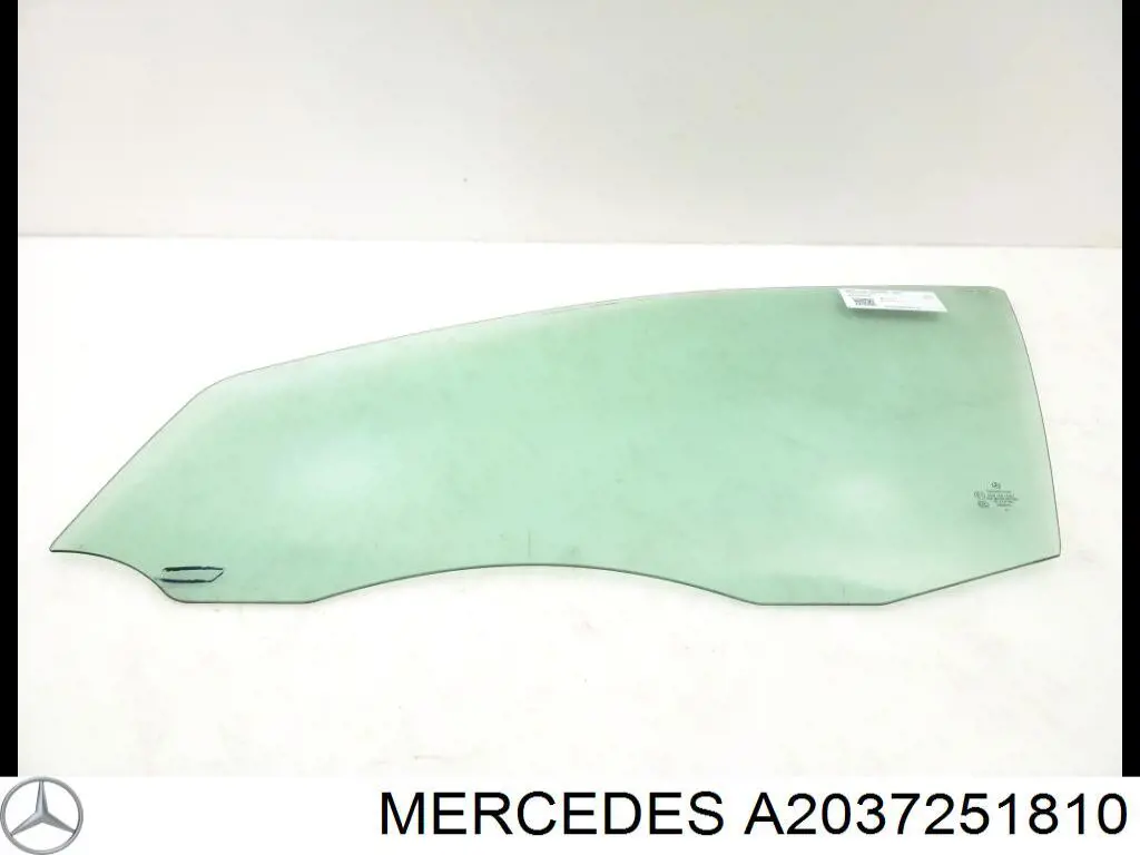 Купити A2037250000 Mercedes Скло передніх дверей, правою