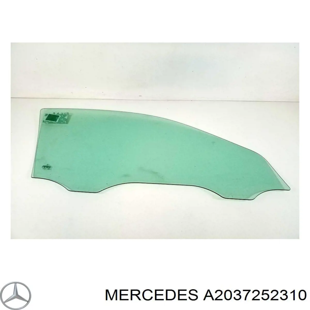 A2037252310 Mercedes Скло передніх дверей, лівою