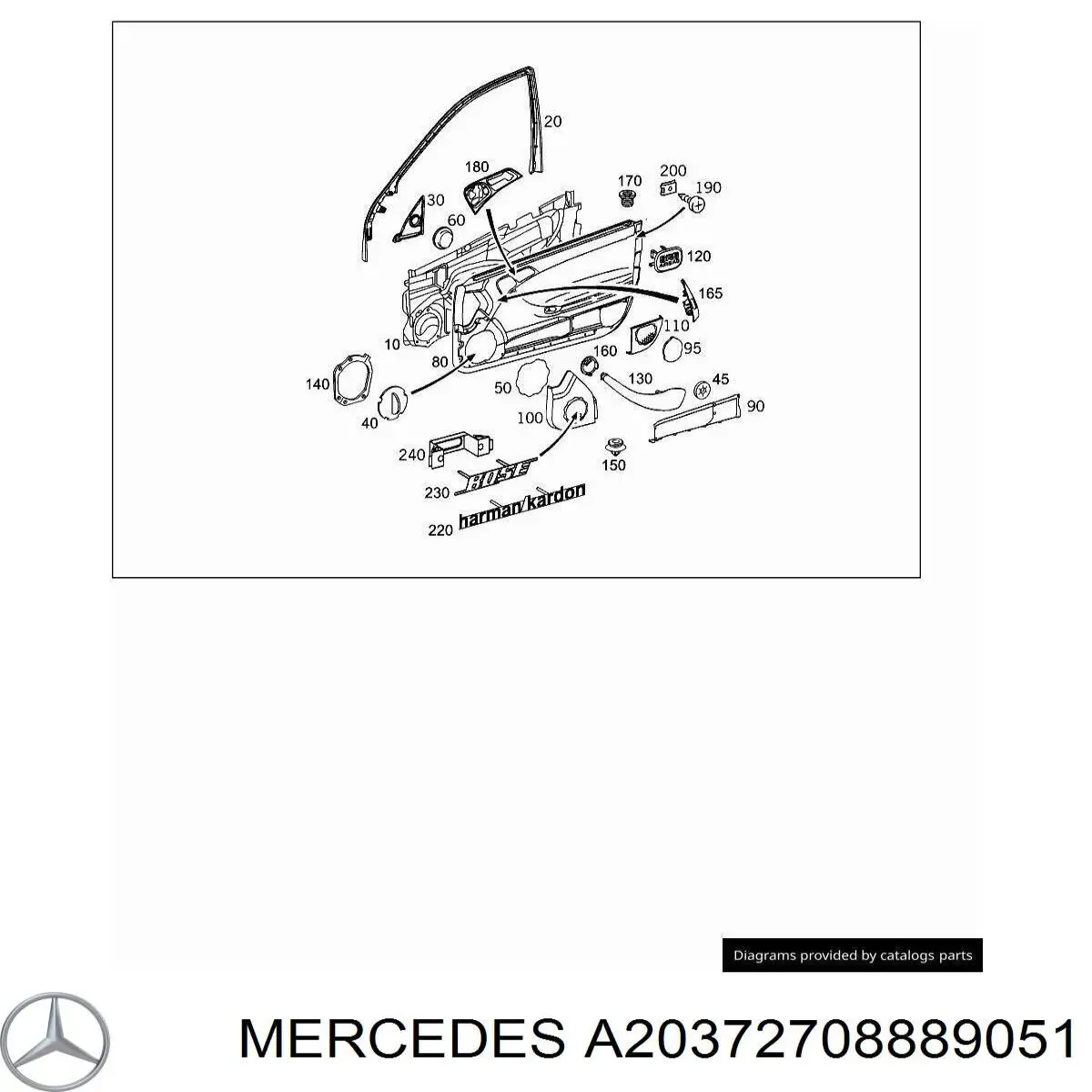  A20372708889051 Mercedes