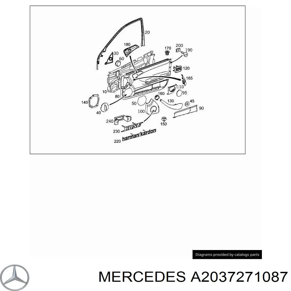 A2037271087 Mercedes 