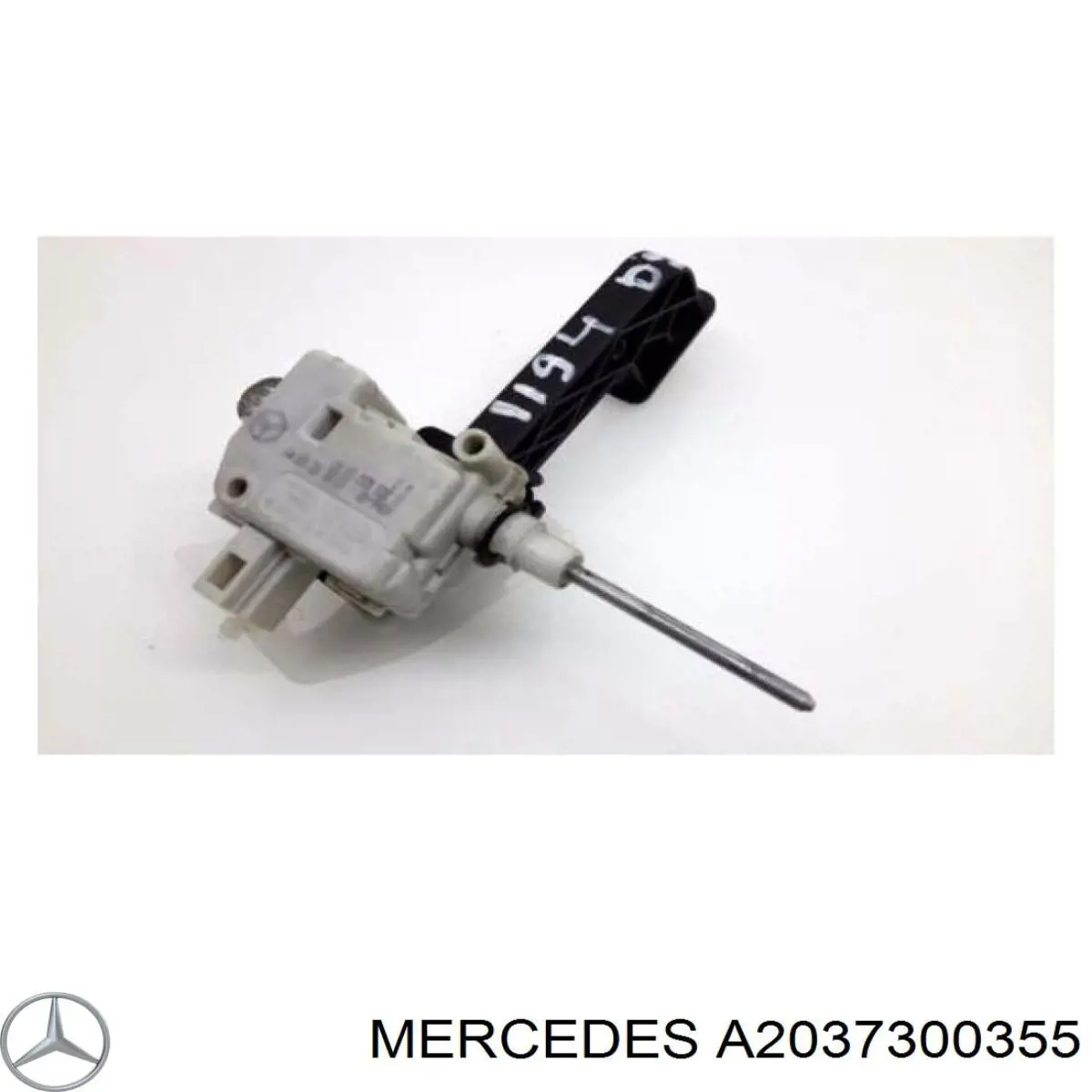 Купити A2037300355 Mercedes Скло-кватирка двері, задньої, лівої