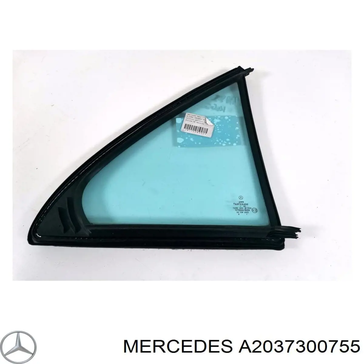 A2037300755 Mercedes Кватирка дверей трикутник, задньої, лівої