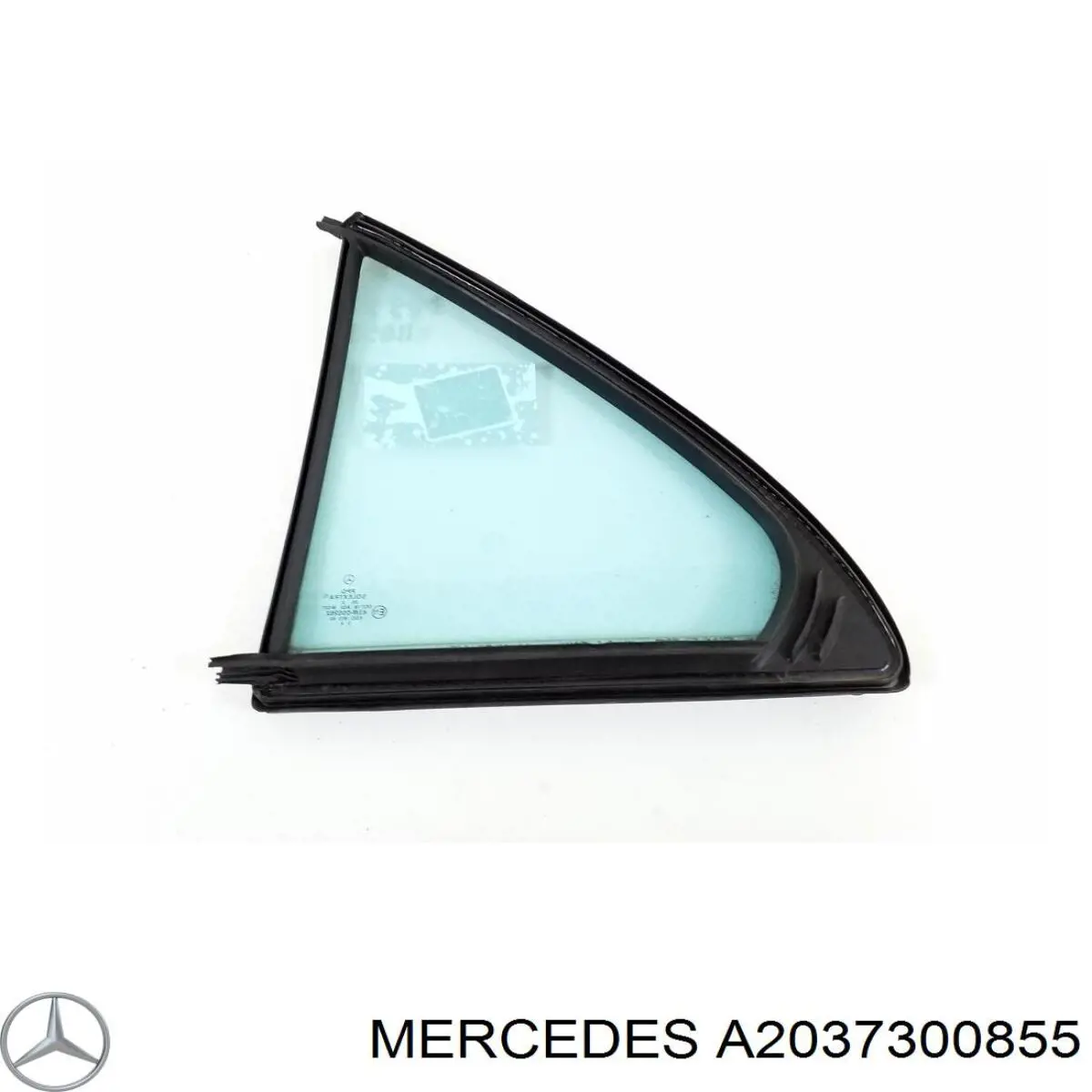 A2037300855 Mercedes Скло кутове дверей задніх