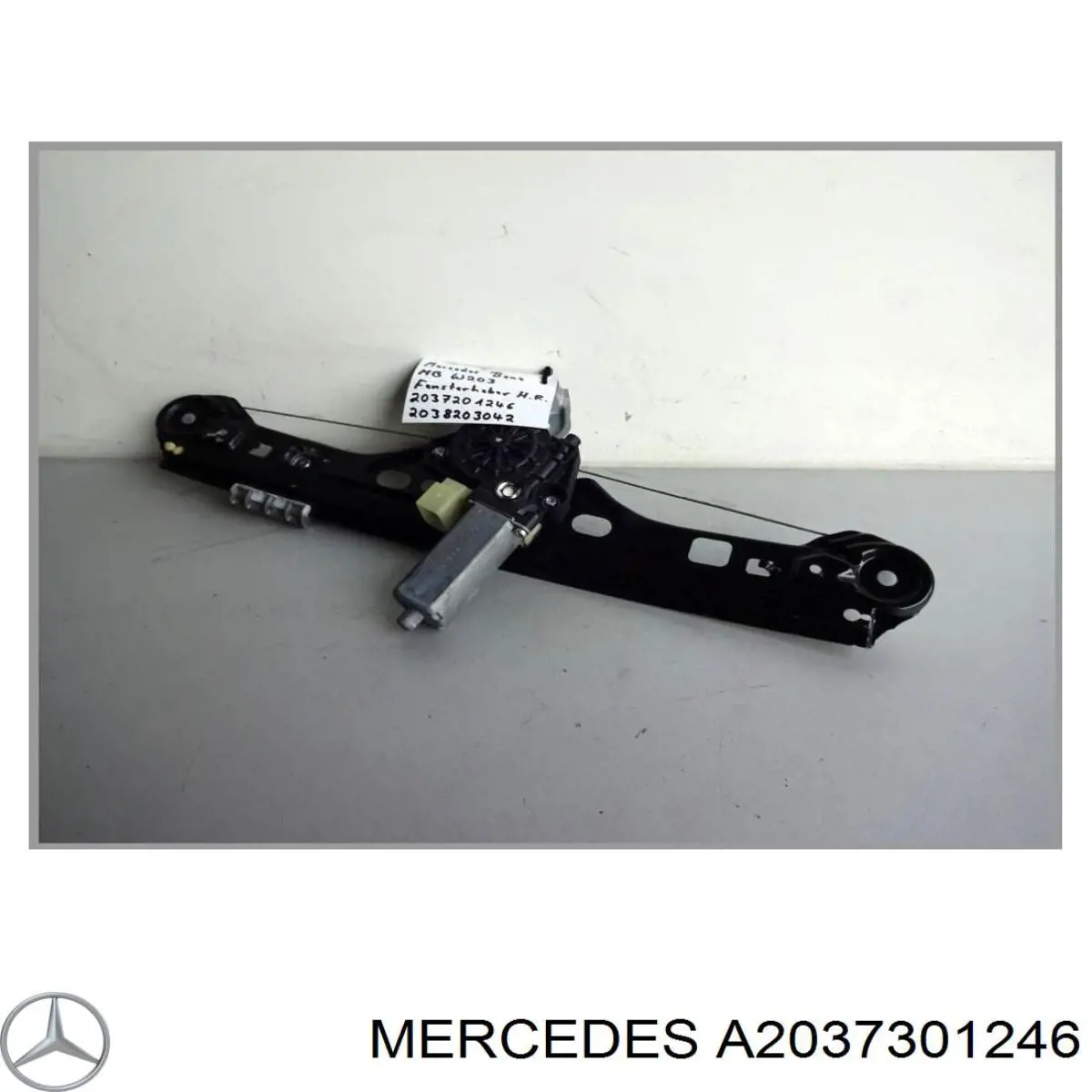 Механізм склопідіймача дверей передніх, правих Mercedes A2037301246 ціна, від 19.00 USD