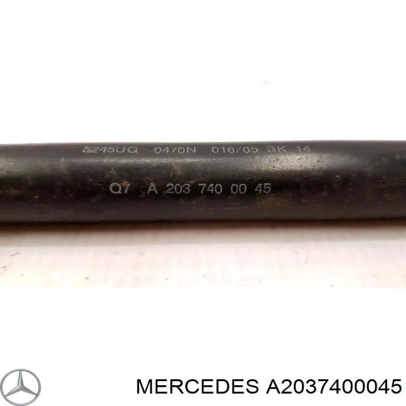 Амортизатор багажника A2037400045 Mercedes