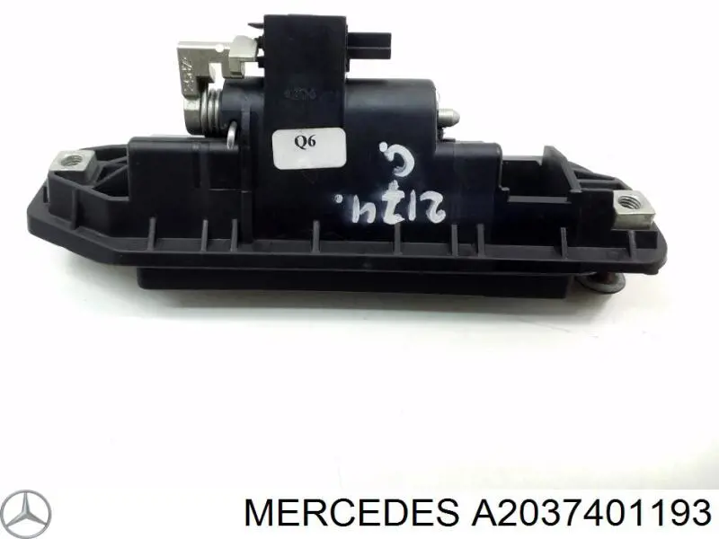 Купити A2037401193 Mercedes Ручка третіх дверей, зовнішня
