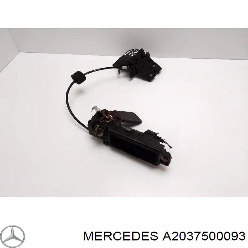 A2037500093 Mercedes Замок п'ятих дверей