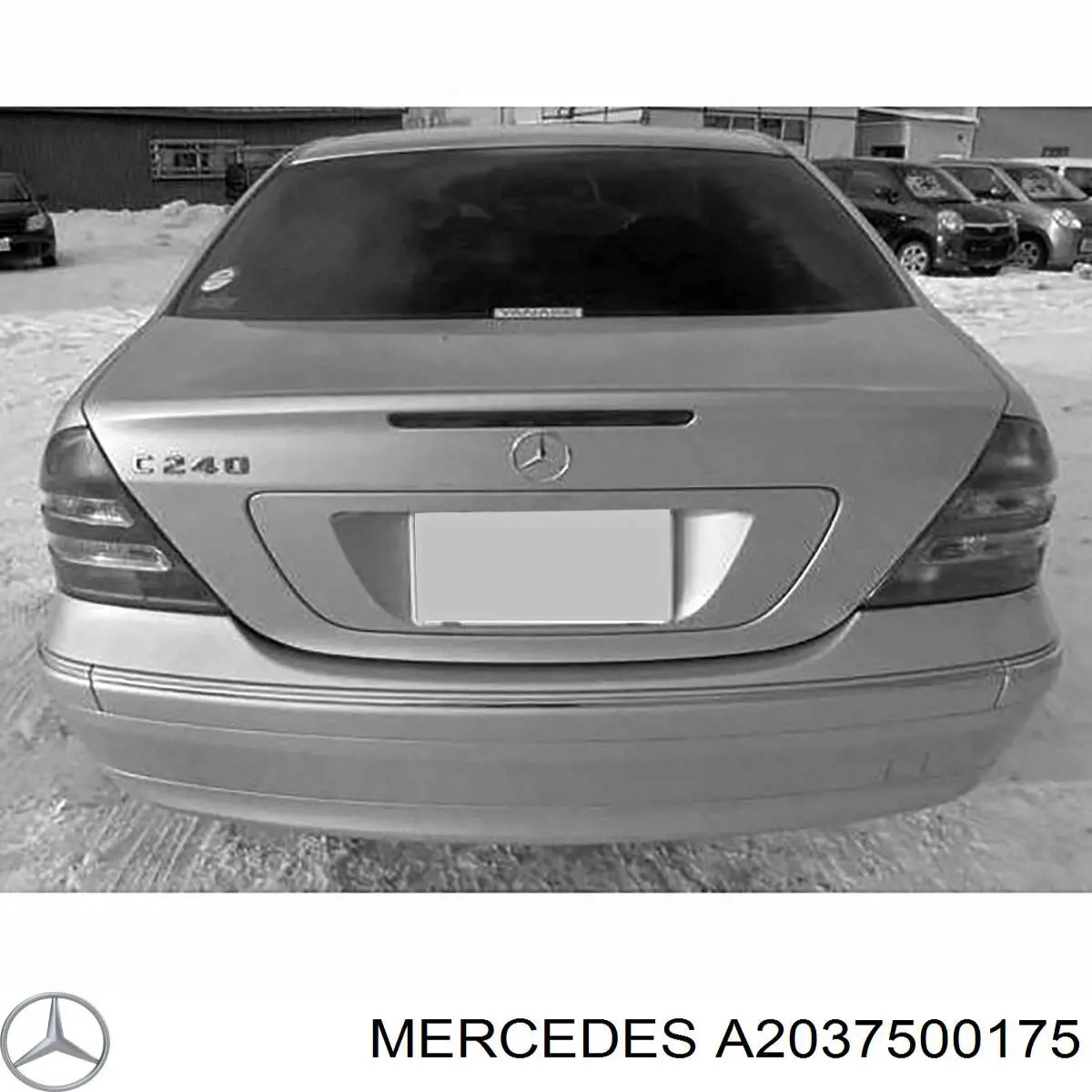 Кришка багажника Mercedes A2037500475 ціна, від 70.30 USD
