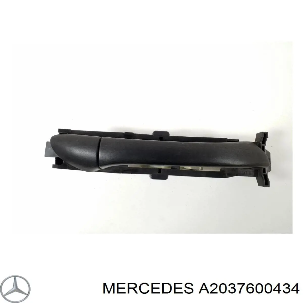 A2037600434 Mercedes Тримач зовнішньої ручки дверей, передньої правої