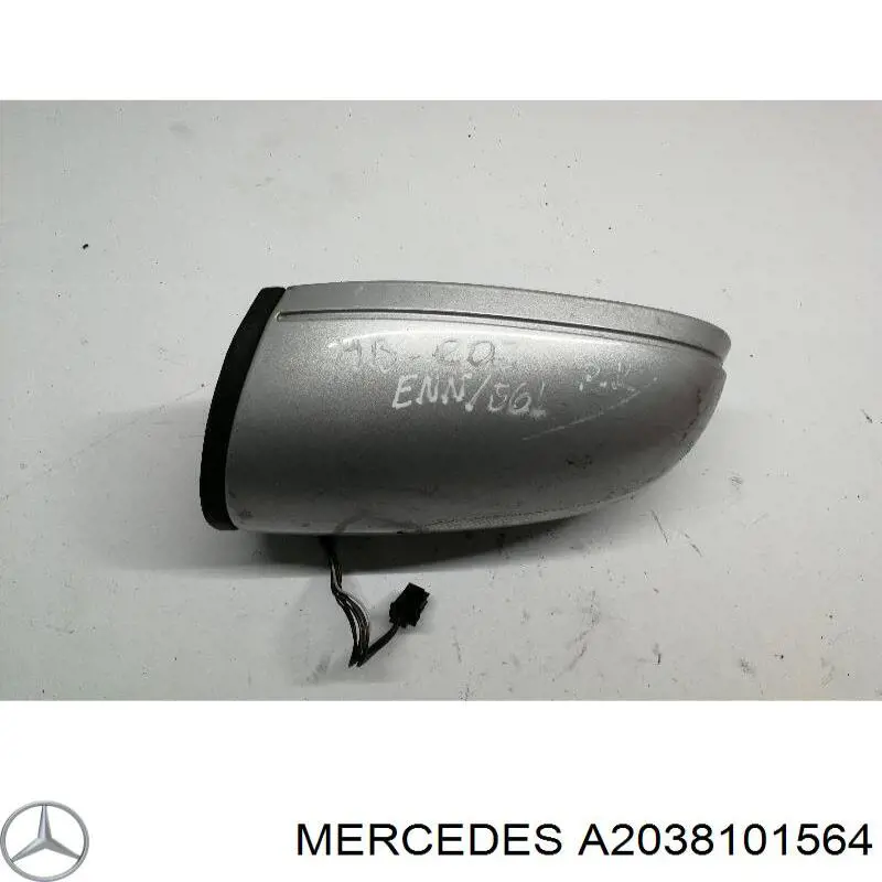 A2038101564 Mercedes Дзеркало заднього виду, ліве